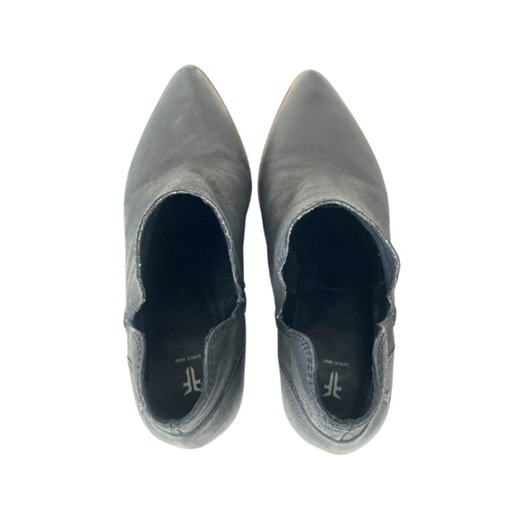 FRYE Boots Reina Cut-Out Bootie Leather Black Women's Size 8M - Picture 6 of 11